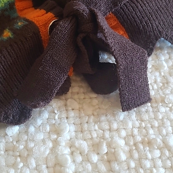 Cider Lace Up Contrast Binding Vest Size Small - Picture 6 of 9